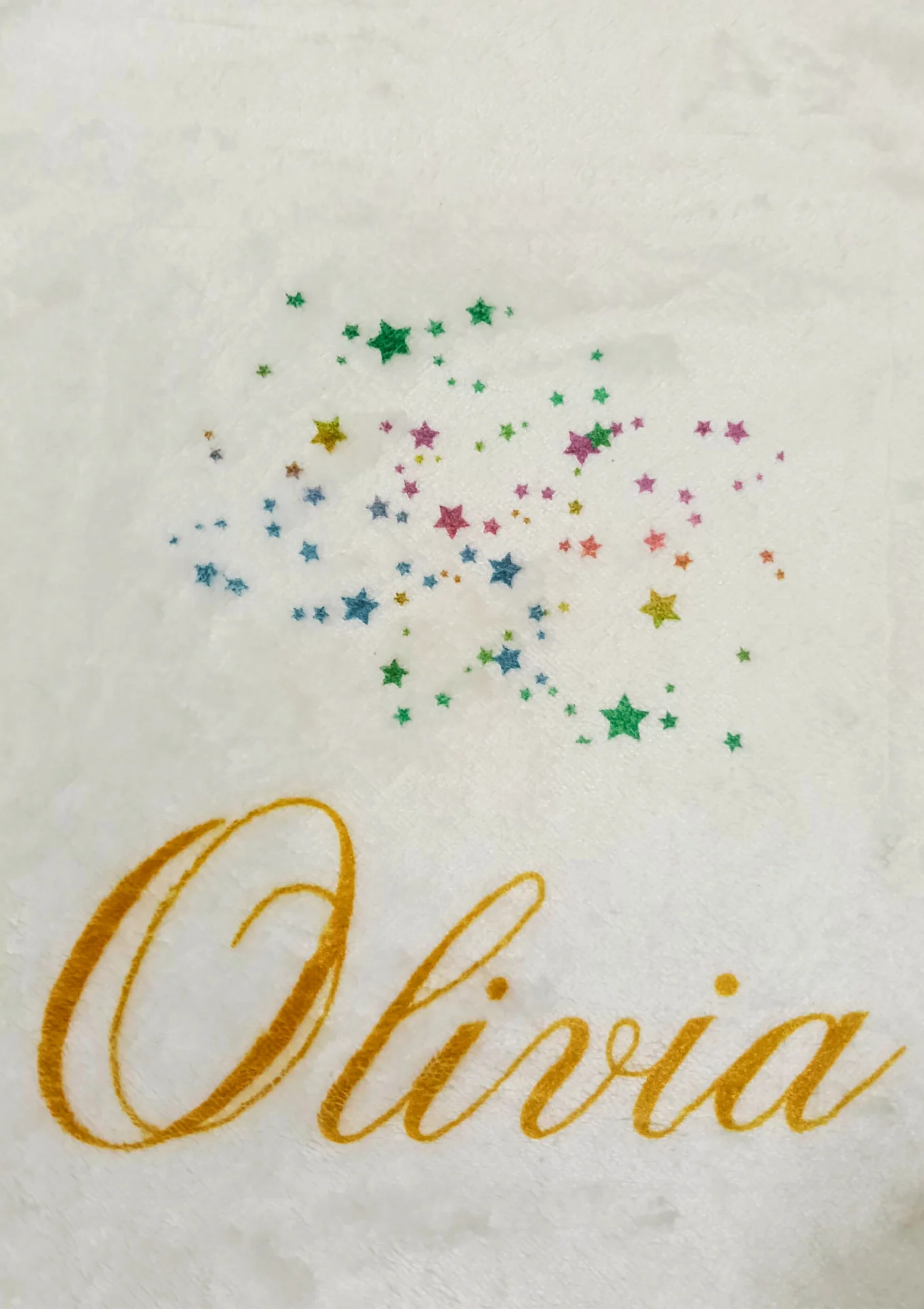 MANTA DE BEBÉ PERSONALIZADA