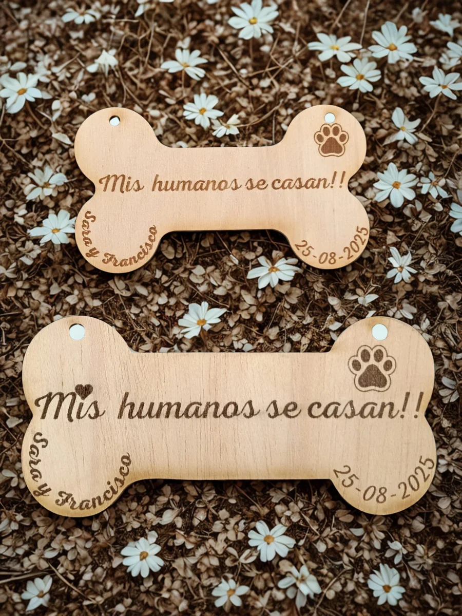 CARTEL HUESO PARA BODA