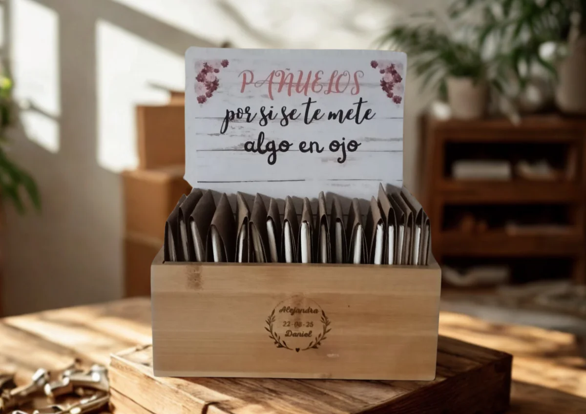 LÁGRIMAS DE FELICIDAD PERSONALIZADAS
