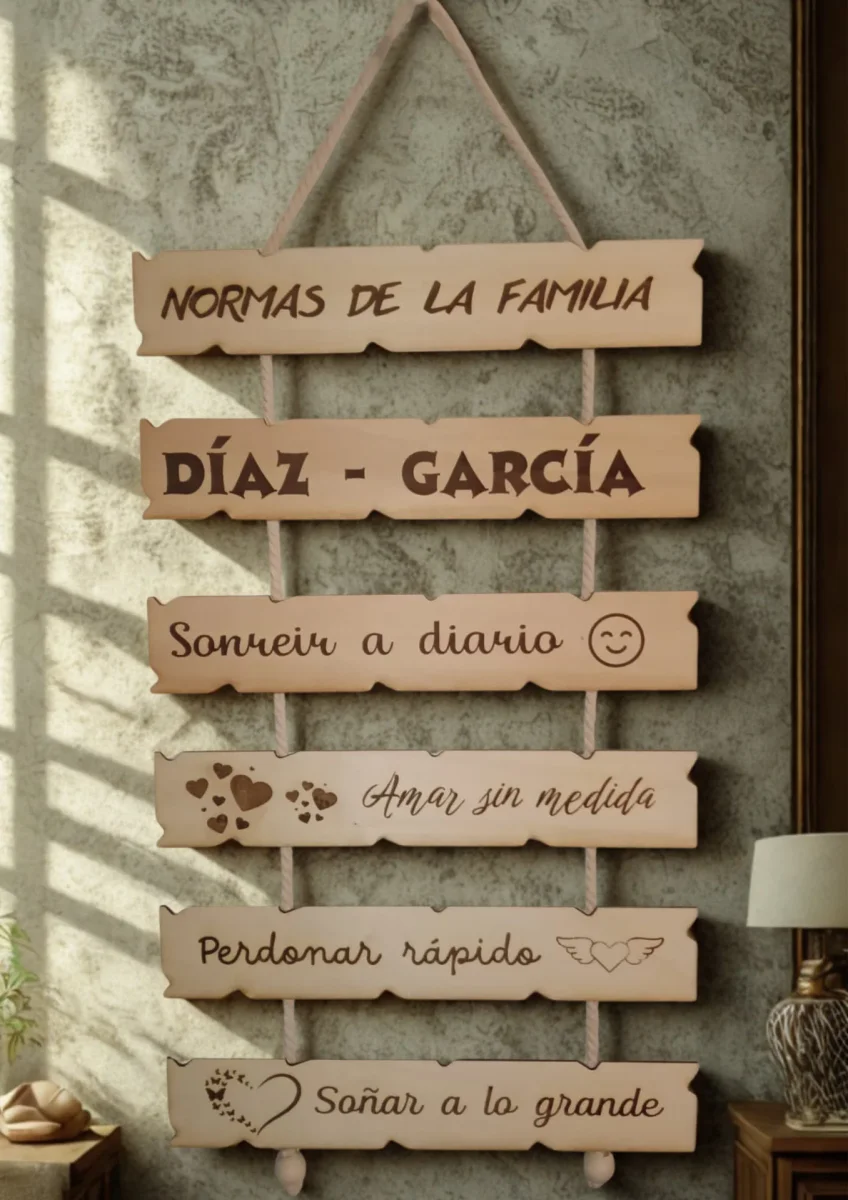 LETREROS FAMILIARES