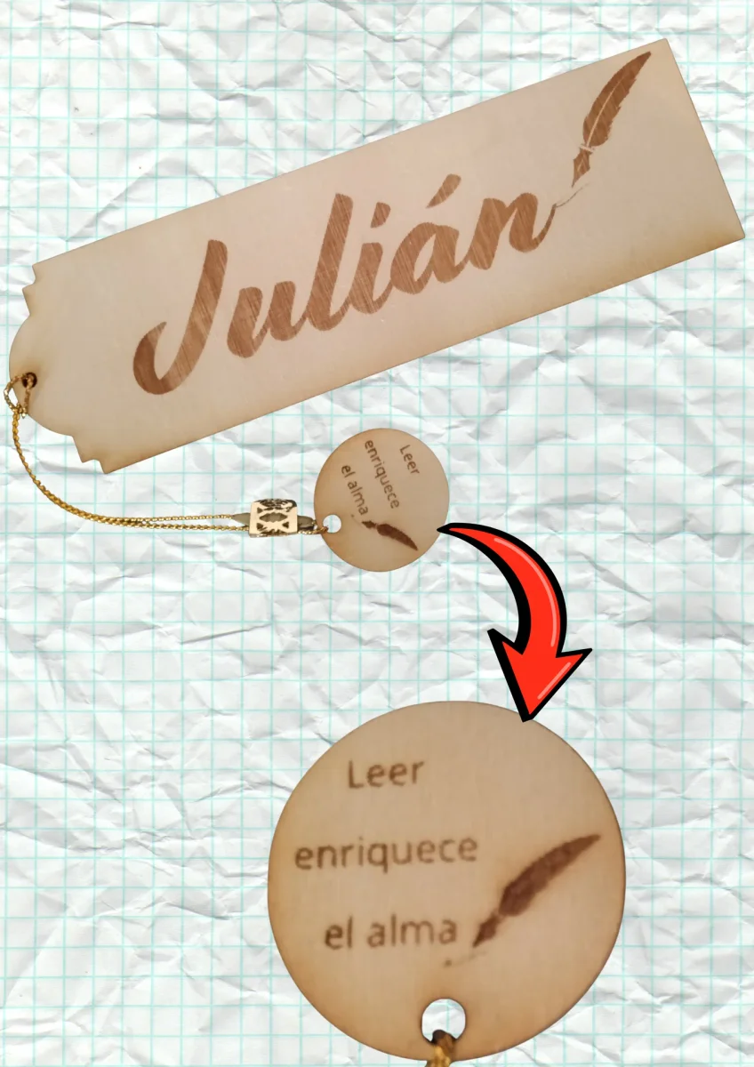 MARCAPAGINAS PERSONALIZADO