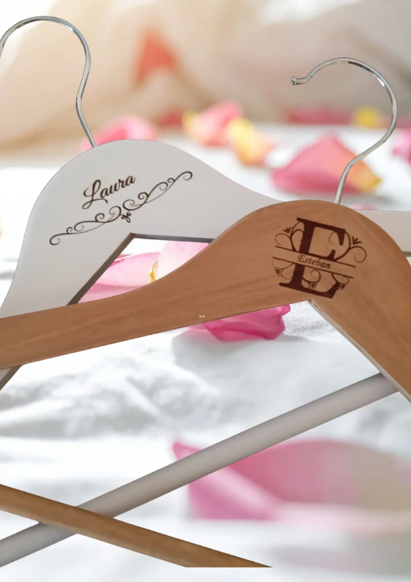 PERCHAS DE MADERA PERSONALIZADAS