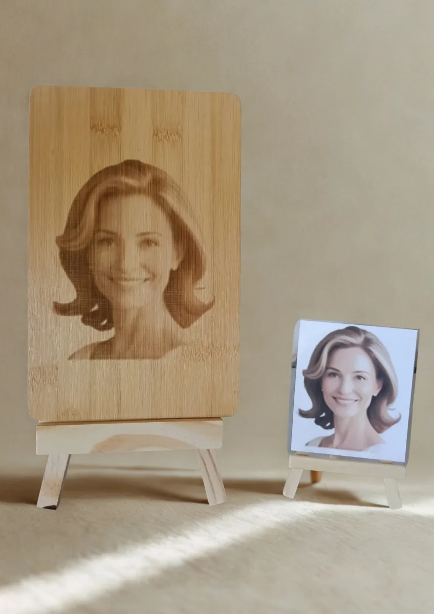 RETRATO GRABADO EN MADERA 4