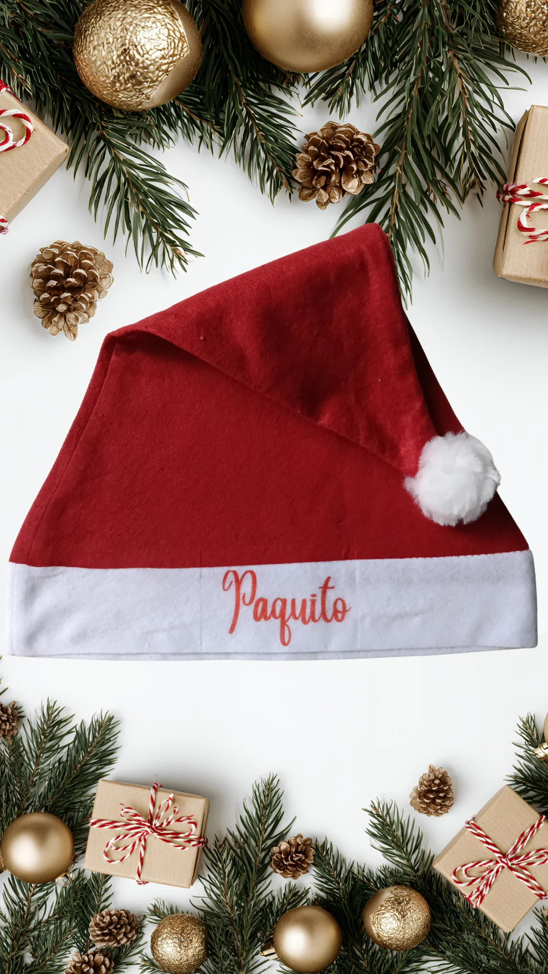 PERSONALIZED SANTA CLAUS HAT 4