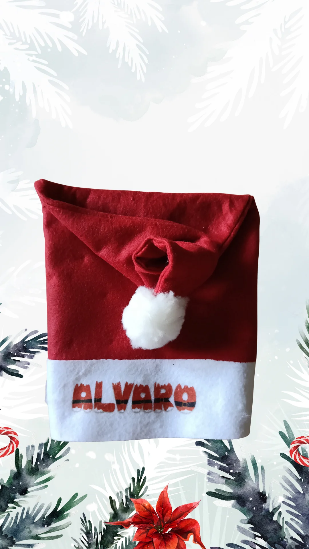 PERSONALIZED SANTA CLAUS HAT 5