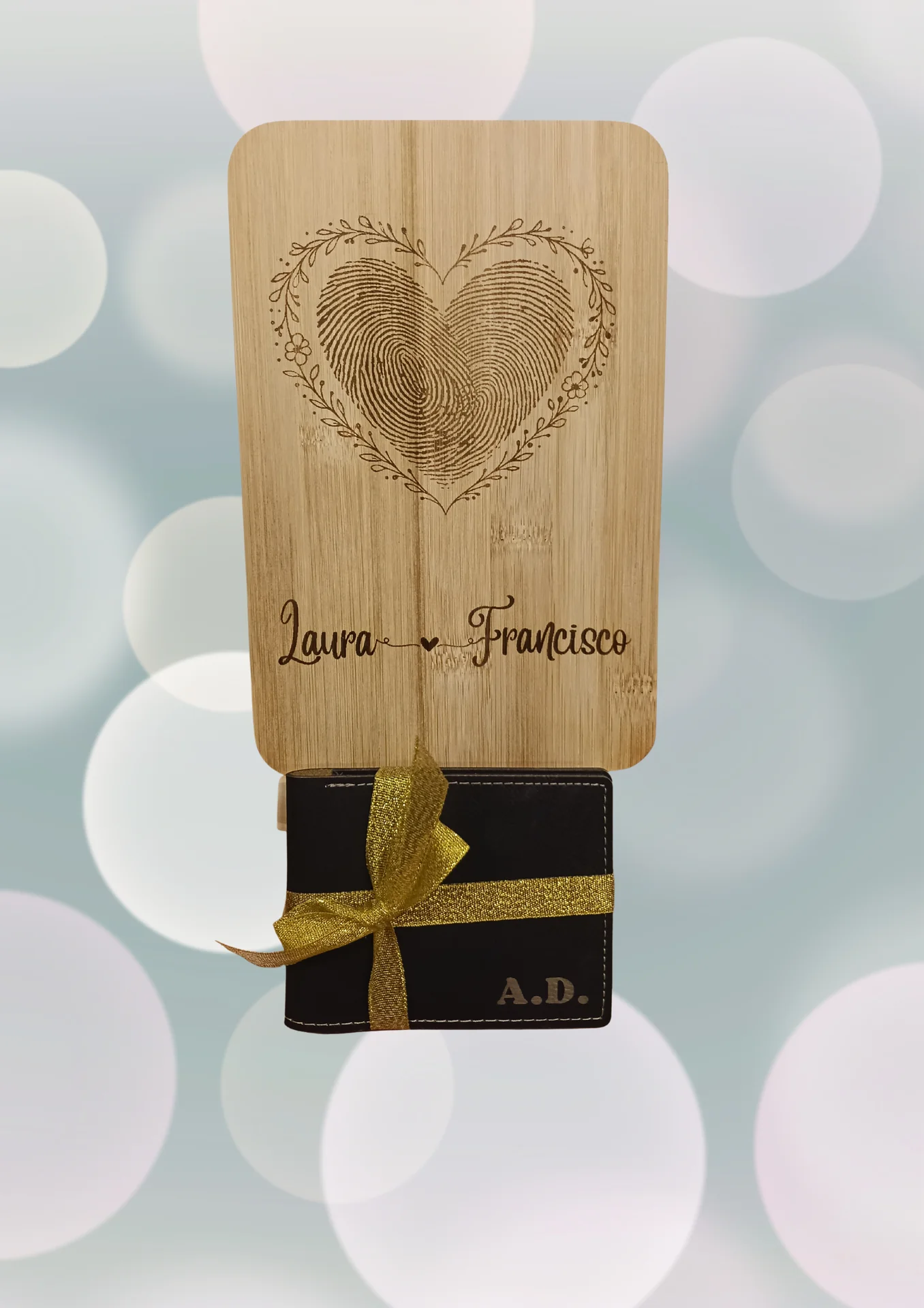 PACK REGALO BILLETERA + HUELLA